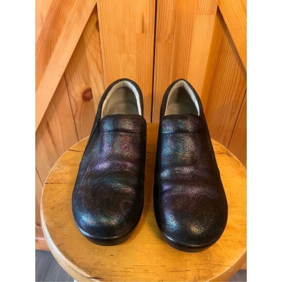 Algeria iridescent clogs size 38 8-8.5 - Picture 2 of 8